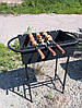 Мангал з розбірний компактний 3 мм на 9 шампурів, фото 8