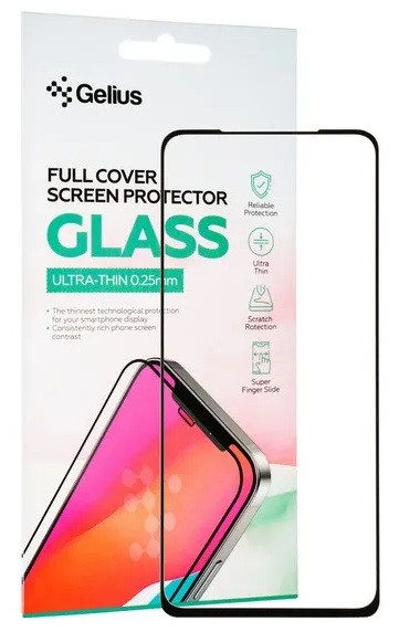 Захисне скло Gelius Full Cover Ultra-Thin 0.25mm for Xiaomi Redmi Note 11 Black