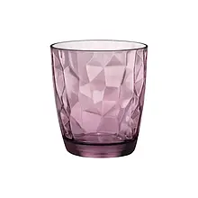 Склянка Bormioli Rocco Diamond 300мл низька 350230M02321990 Rock Purple