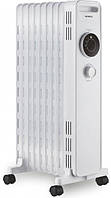 Обігрівач масляний Kumtel KUM-1225S White, фото 3