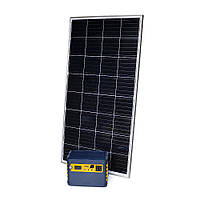 TU Портативная станция BRAZZERS BRPRS-1024W+POLY Solar panel 160W, AC/220v/1.1kw Pure sine wave