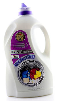 Гель для прання Wash&Free Жасмин та лаванда з марсельським милом Universal 5000 мл