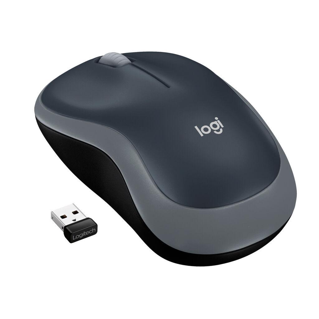 Мишка Logitech Wireless Mouse M185 Grey (L910-002238)