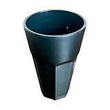 Стакан з полікарбонату 500 мл Чорний, фото 4