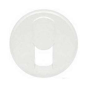 Накладка для телефонної розетки Legrand CELIANE біла 68237
