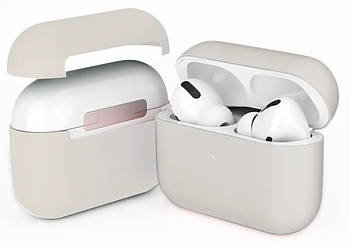 Чохол для навушників AmazingThing Ultra Skinny Premium Case for Airpods Pro Ivory (ATAPPROFW00IY)