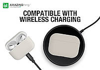 Чохол для навушників AmazingThing Ultra Skinny Premium Case for Airpods Pro Ivory (ATAPPROFW00IY), фото 4