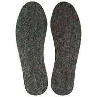 Стельки для обуви фетровые мужские STEL-TICKS из фетра зимние (44р/28,5см) теплые серые