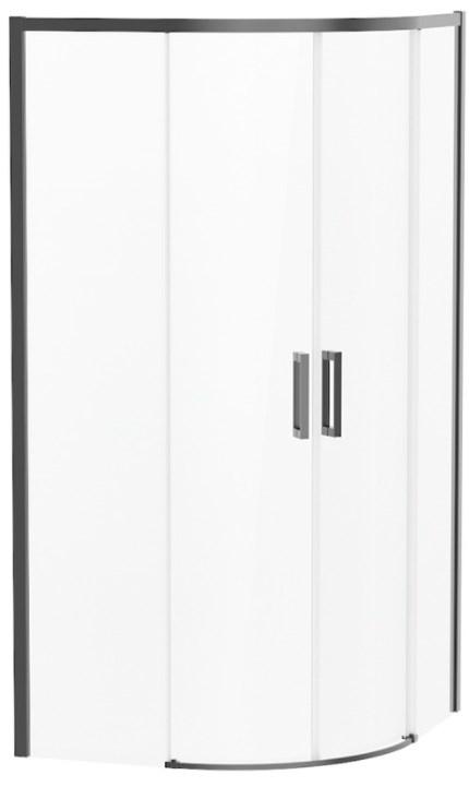 Душова кабіна Volle SOLO 90x90 см чорна матова (1010.114504)