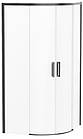 Душова кабіна Volle SOLO 90x90 см чорна матова (1010.114504)