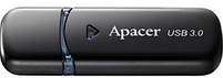 USB флешдрайв 64GB Apacer AH355 USB 3.0 Black (AP64GAH355B-1), фото 3