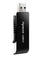 USB флешдрайв 128GB Apacer AH350 USB 3.0 Black (AP128GAH350B-1), фото 3