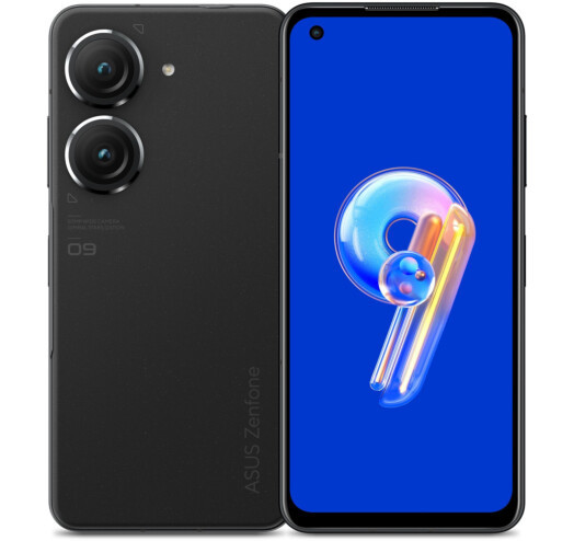 Смартфон ASUS Zenfone 9 8/256GB black, NFC, 50+13/32Мп, Sna0pdragon 8+ Gen 1, AMOLED 5,9", 4300mAh
