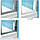 Душові двері Ravak Chrome 110 см CSD2-110 сатин + transparent (0QVDCU00Z1), фото 3