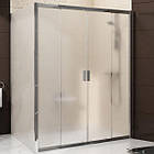 Душові двері Ravak Blix 130 см BLDP4-130 полірований алюміній + transparent (0YVJ0C00Z1)