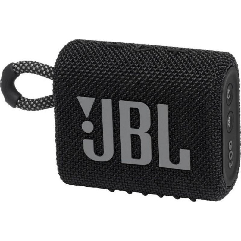 Акустика портативна JBL Go 3 Black (JBLGO3BLK), фото 1