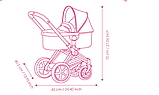 Коляска Corolle Cybex 3 в 1 (9000140770), фото 3