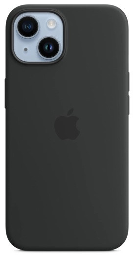 Накладка Apple Silicone Case 1:1 for iPhone 14 with MagSafe Midnight (ASC14MDNT(M))
