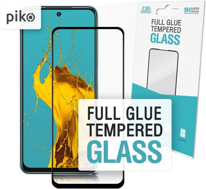Захисне скло Piko Full Glue для Xiaomi Redmi 10 (чорне)