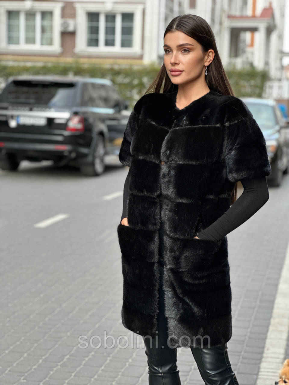 Жилетка норковая в наявності Акція!!!, фото 1