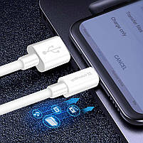 Кабель Colorway USB - Type-C (Fast Charging) 5.0А 1м білий (CW-CBUC019-WH), фото 6
