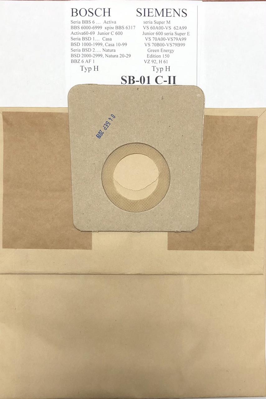 Мішок одноразовий СЛОН Bosch/Siemens SB-01 C-II, фото 1