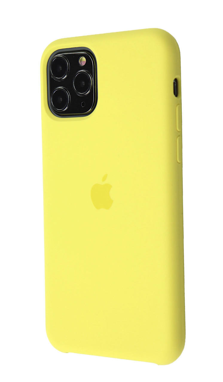Накладка Apple Silicone Case HC for iPhone 12 Pro Max Canary Yellow 55, фото 1