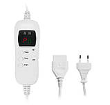 Ковдра електрична Camry CR 7418 (120 Вт, таймер, фліс, 7 рівнів нагріву, машинне прання), фото 4