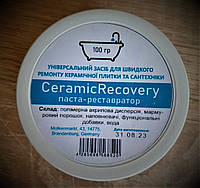 Паста для ремонта и реставрации всех видов керамических изделий унитаза раковин ваз плитки Ceramic Recovery