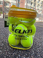 Набір м'ячів для великого тенісу (12 шт.) WELKIN 909