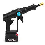 Акумуляторна мийка Makita DHW050ZK 48 V 5 Ah 26 барів, бездротова мийка, мінімиття для авто, фото 4