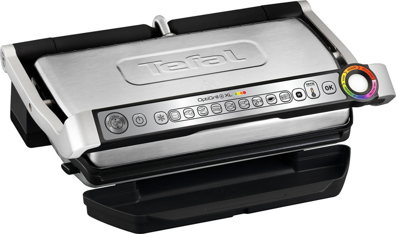 Гриль настільний Tefal OptiGrill+ XL GC724D12