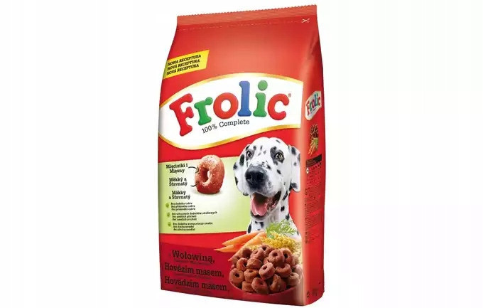 Frolic complete top dog food