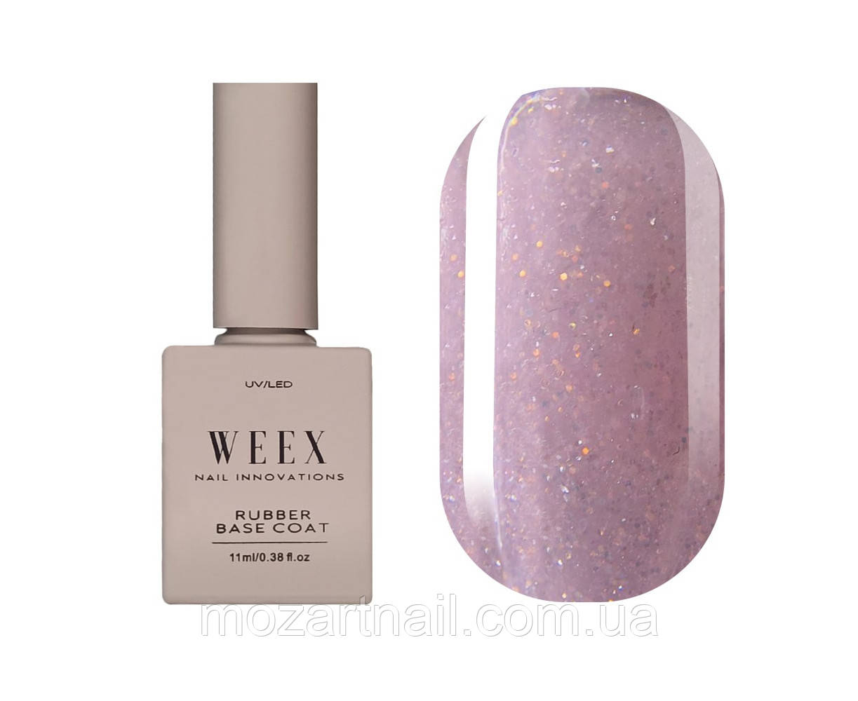 Камуфлююча база Weex Shimmer Base 39 (бузковий з шимером), 11ml