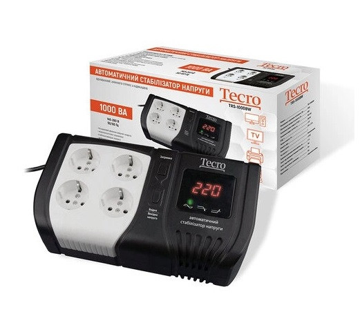 Стабілізатор напруги Tecro TRS-1000BW
