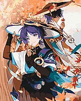 Картина за номерами Аніме. Геншин Імпакт Скарамуча 40*50 см Орігамі LW 30530