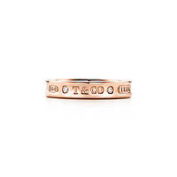 Серебряное кольцо Tiffany & Co Narrow Rose