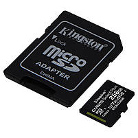 Карта пам'яті 256GB Kingston microSDXC Canvas Select Plus (UHS-1) C10 (SDCS2/256GB) + adapter SD, фото 3