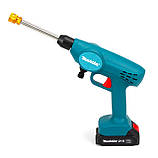 Акумуляторна мийка Makita DHW040ZK 21 V 5 Ah 26 барів, бездротова мийка, мінімиття для авто, фото 2