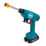 Акумуляторна мийка Makita DHW040ZK 21 V 5 Ah 26 барів, бездротова мийка, мінімиття для авто, фото 6