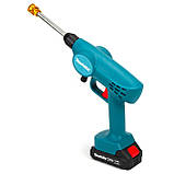 Акумуляторна мийка Makita DHW040ZK 21 V 5 Ah 26 барів, бездротова мийка, мінімиття для авто, фото 7
