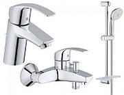 Набір змішувачів для ванни Grohe Eurosmart (123238)