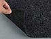 Автомобільний ковролін тягучий kov-12, сіро-чорний, товщина 6мм, щільність 450 г/м2, ширина 200см, фото 2