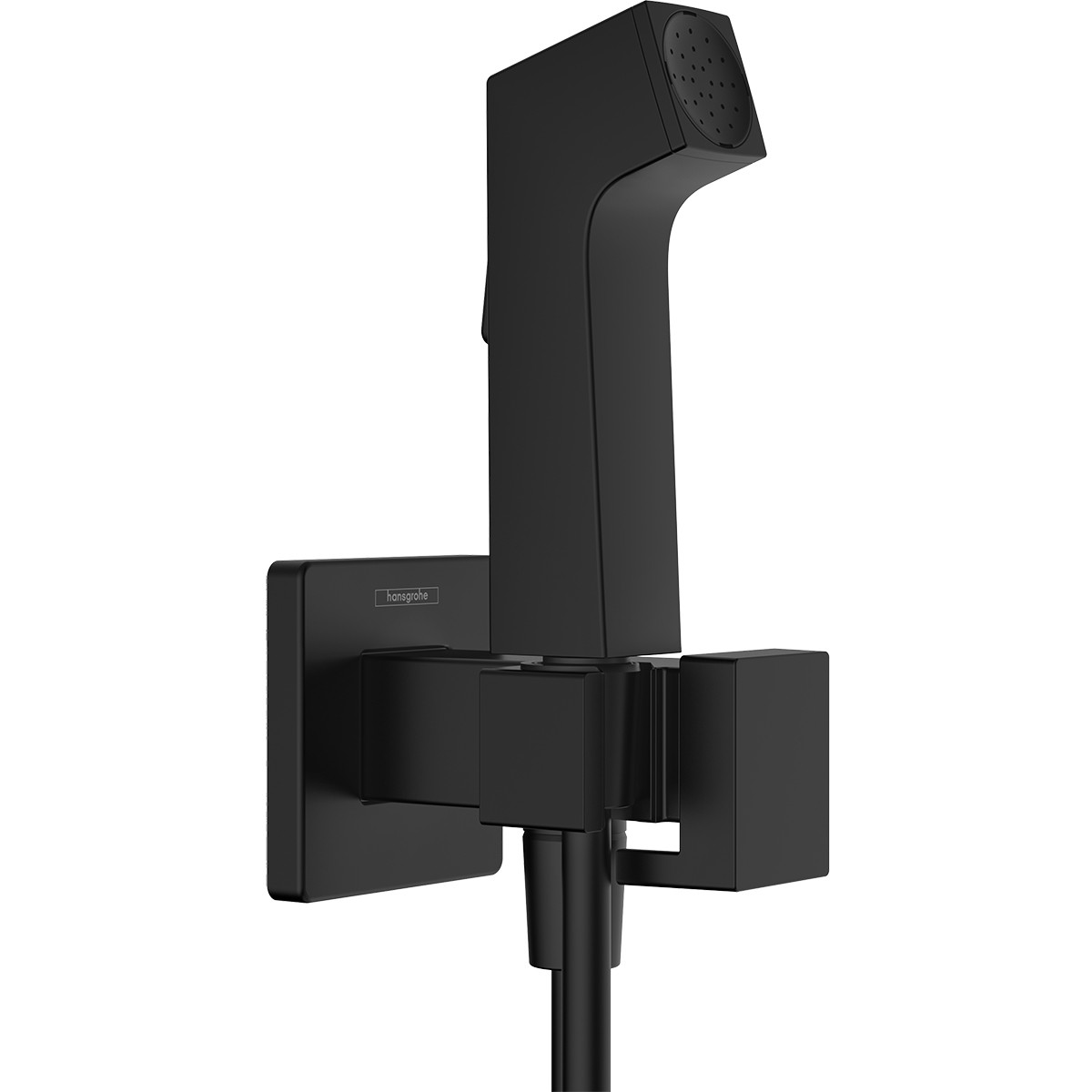 Гігієнічний душ Hansgrohe Bidette E чорний матовий (29233670)