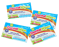 Brush-Baby DentalWipes детские зубные салфетки 1 шт.