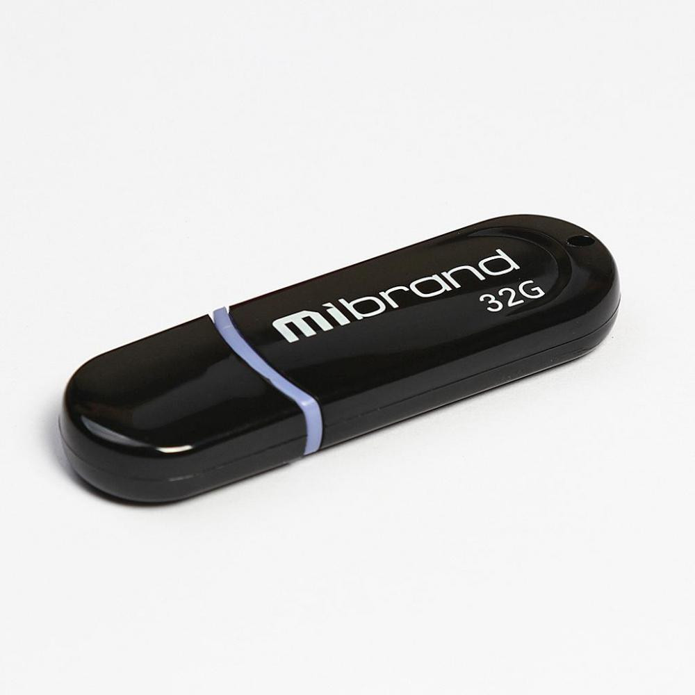 USB флешдрайв 32GB Mibrand Panther USB 2.0 Black (MI2.0/PA32P2B)