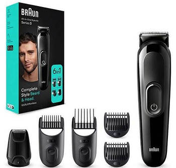 Тример для бороди та вусів Braun MGK3420