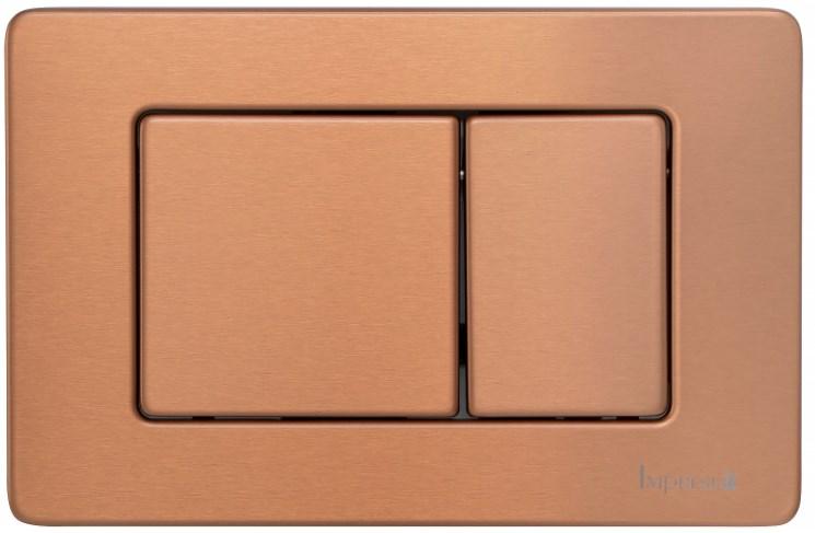 Клавіша змиву Imprese рожеве золото (i7112SR)