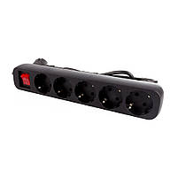 Мережевий фільтр СolorWay 5 розеток/5M Black (CW-PSEA55BK), фото 5