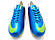 Футбольні бутси Nike Mercurial FG Blue/Yellow, фото 4